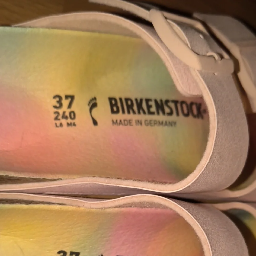 Birkenstock | Pastel Rainbow Flats - Picture 2 of 3